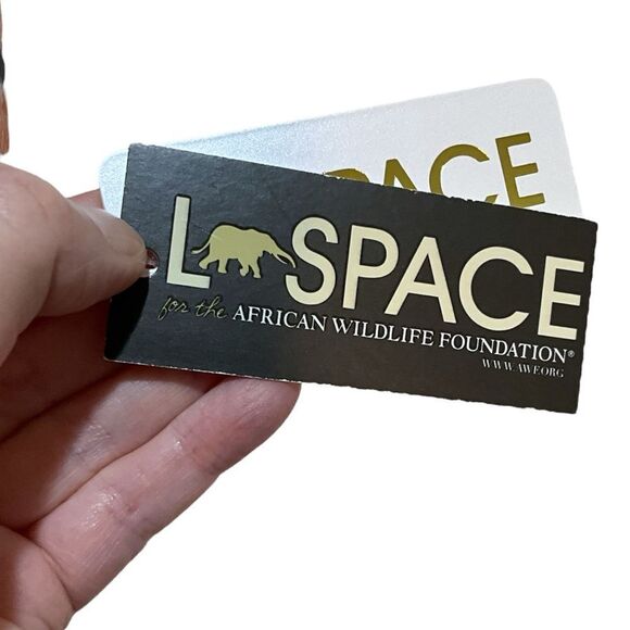 L*Space For The African Wildlife Foundation Tiger Print Cut-Out Bikini Size L - Picture 10 of 16